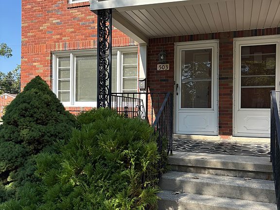 Covered front porch