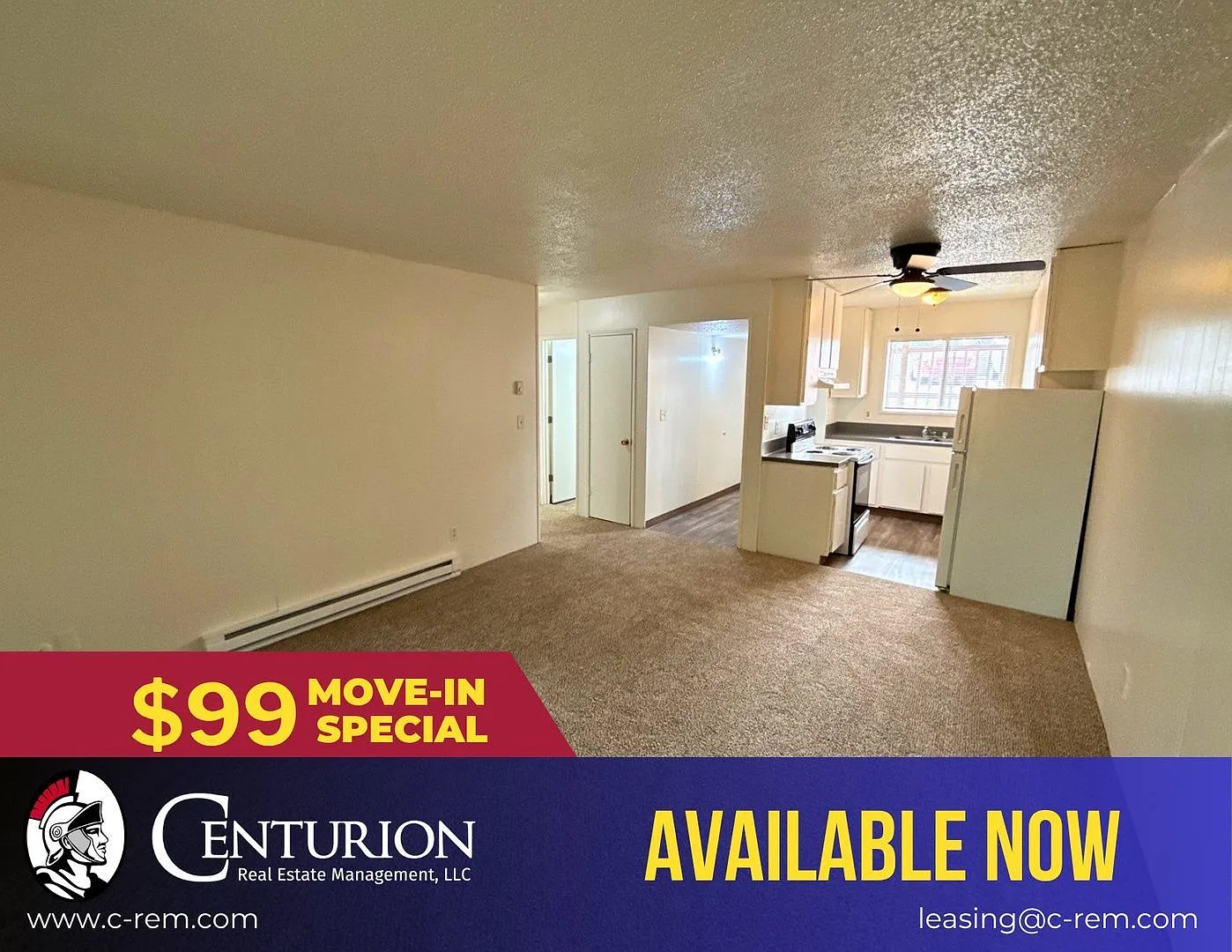 2 bed, 1.0 bath, $1,195 — Photo 1