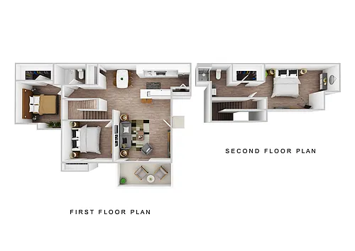 Floor plan 3x2 Platinum Townhouse