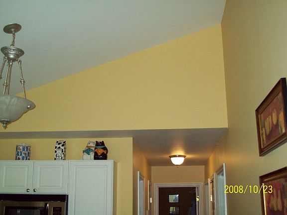 Vaulted ceiling