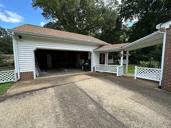 Spacious two car garage