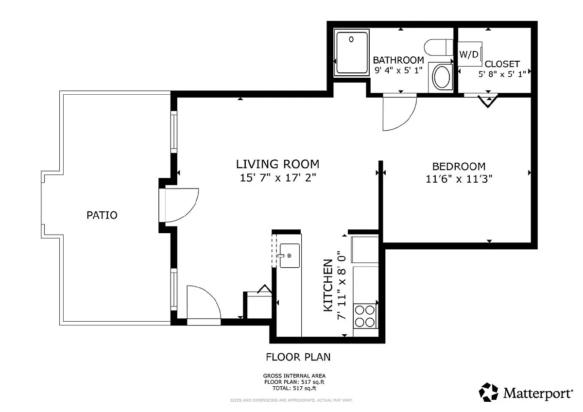 Floor plan Studio