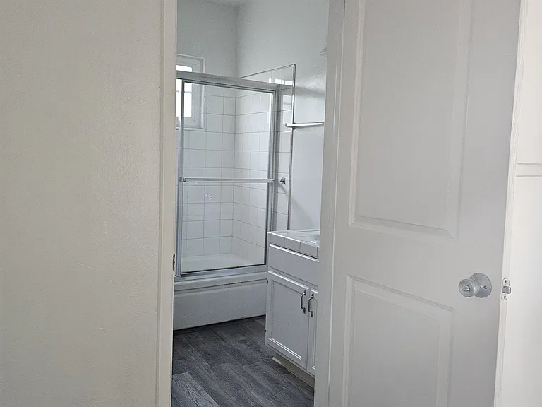 Hallway bathroom