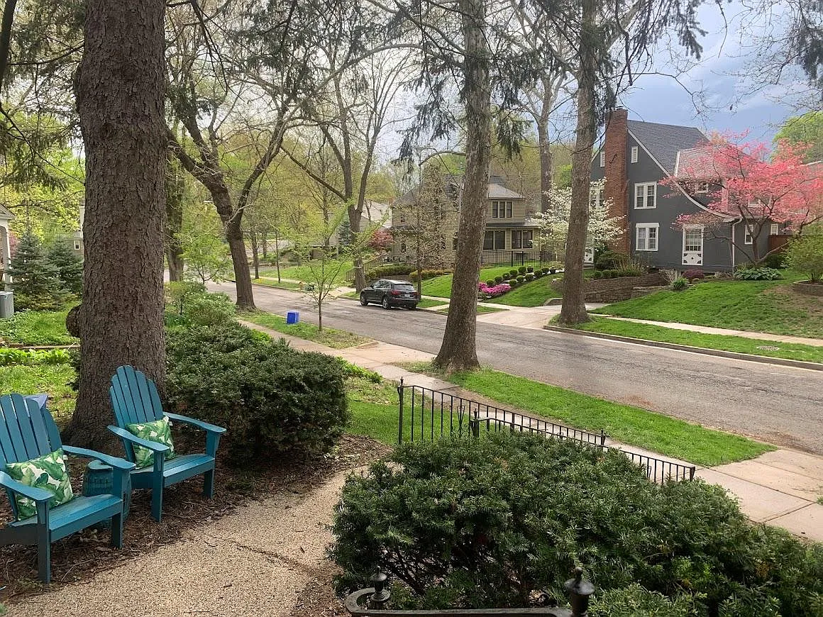 View from front door of Edgevale Road - 6520 Edgevale Rd