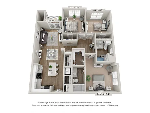 Floor plan Oceane