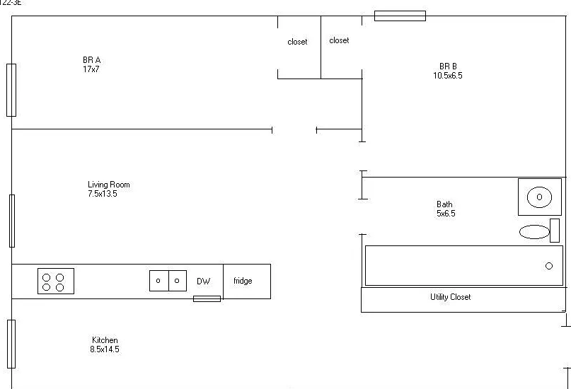 1 bed, 700 sqft, $875 — Photo 2