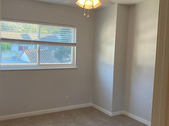 One of three bedrooms