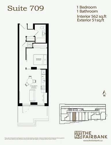 Floor plan 709