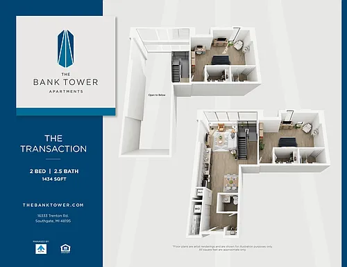 Floor plan The Transaction