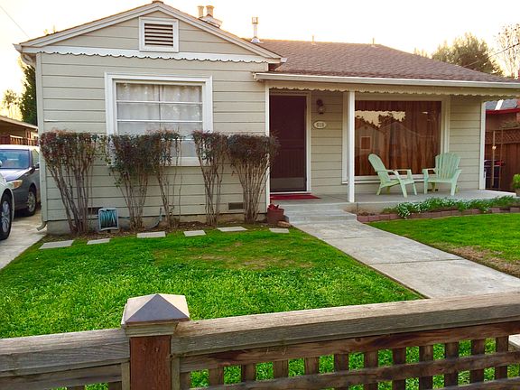 Front porch & garden areas