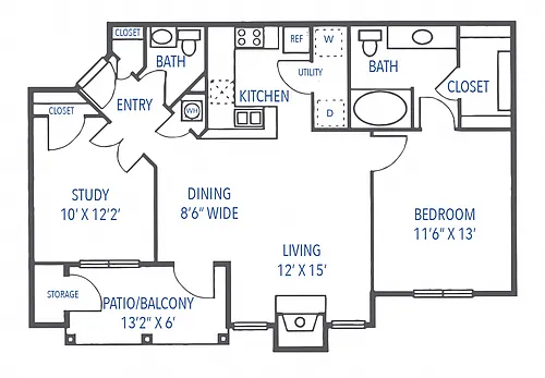 Floor plan Yellowstone