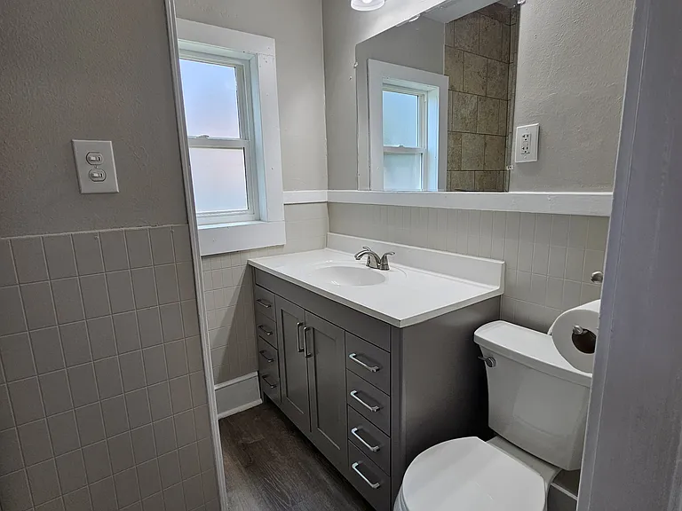 Completely remodeled bathroom