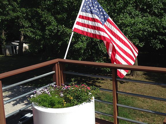 Large 16' x 28' deck