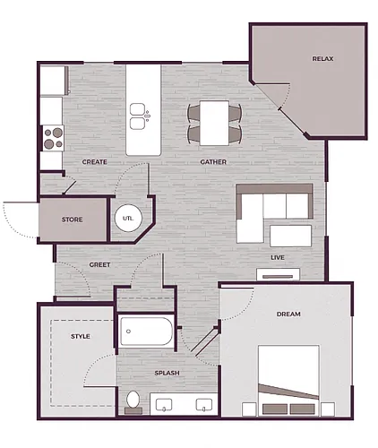 Floor plan A1G