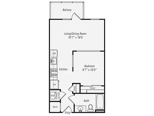 Floor plan S3CF