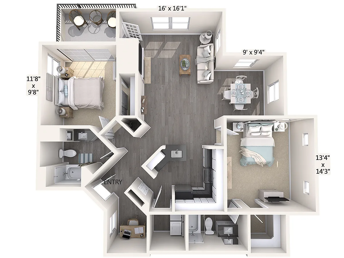 Floor plan B5-GF