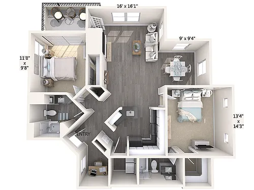 Floor plan B5-GF