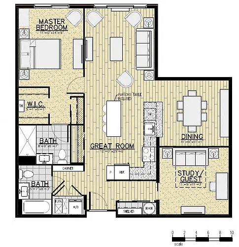 Floor plan C2r