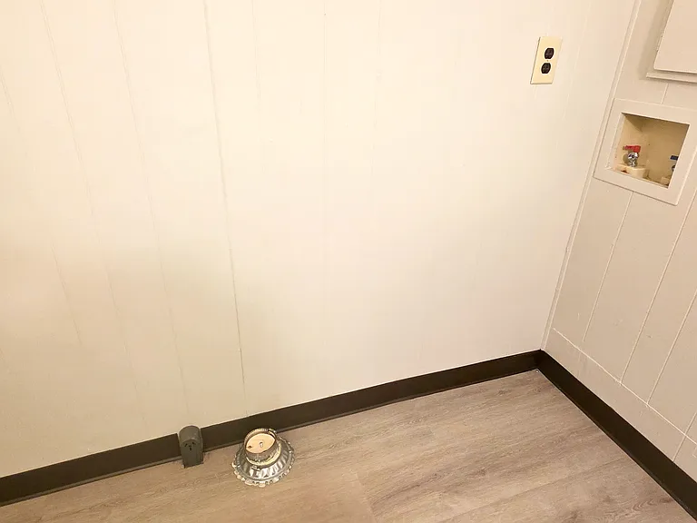 Washer & Dryer Hookup in Bathroom