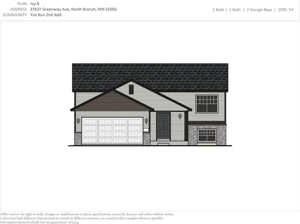 37537 Greenway Ave, North Branch, MN 55056