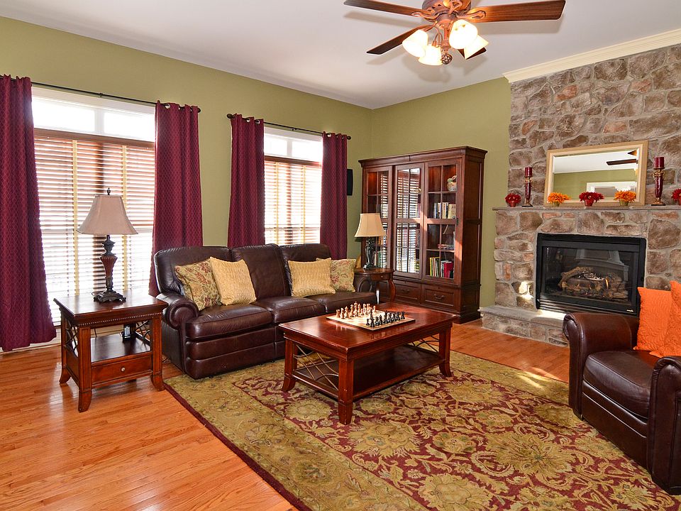 Beautiful Stone Fireplace