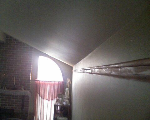 Picture rail in great room