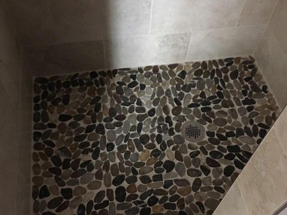 Tile bathroom