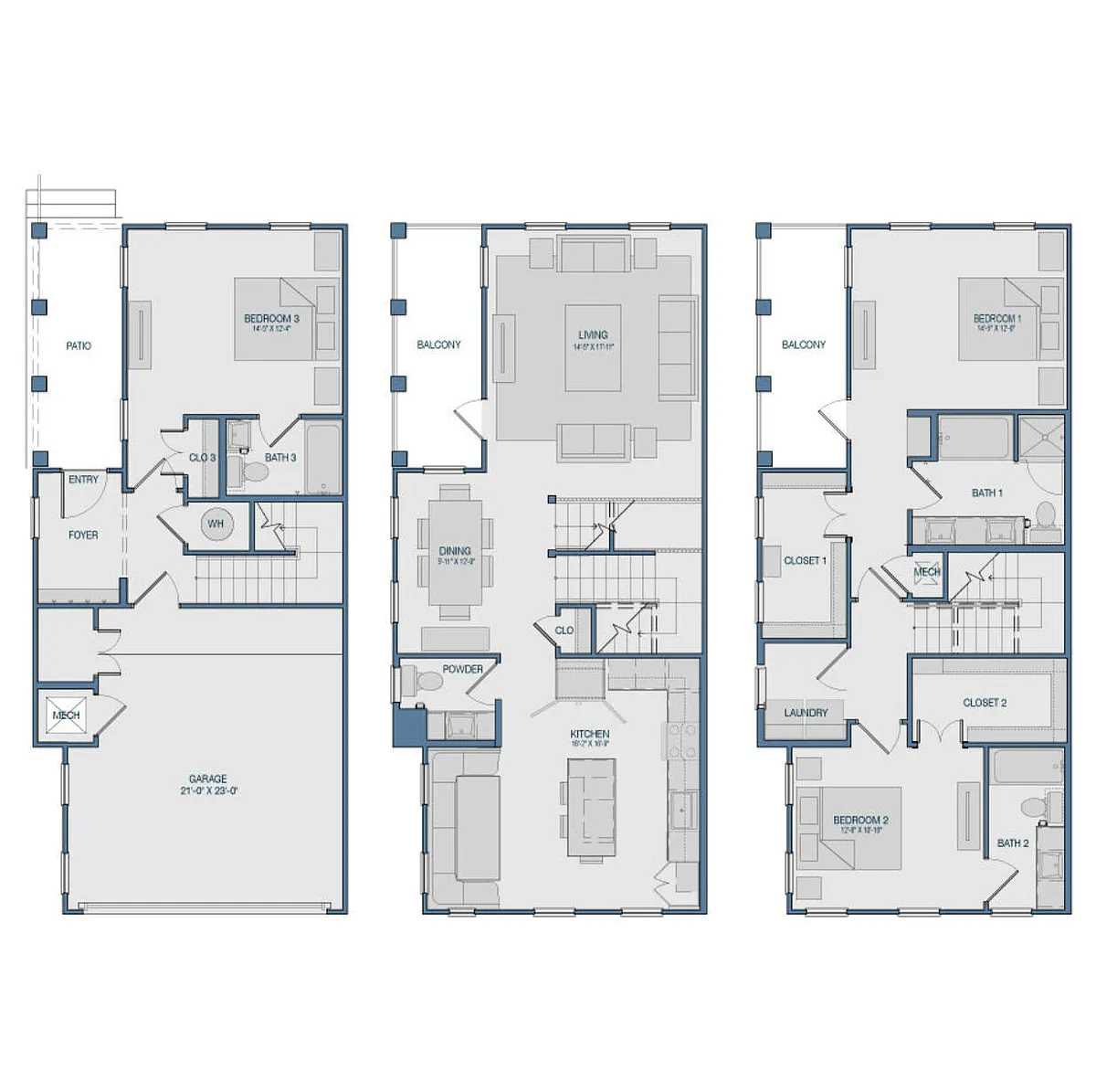 Floor plan TH4