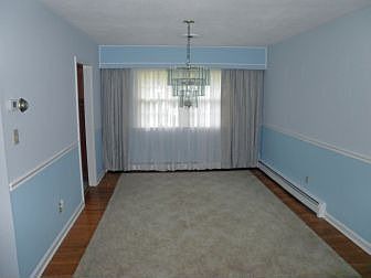 Formal Dining room w/hardwood floors