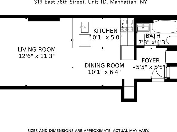 2nd image of 319 E 78th St APT 1D