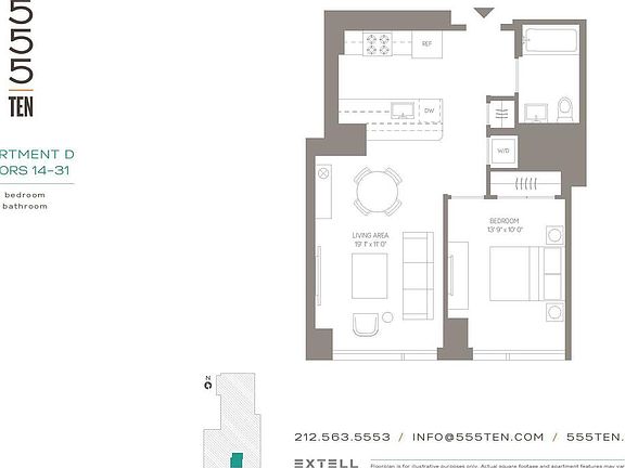 2nd image of 555 10th Ave APT 28D