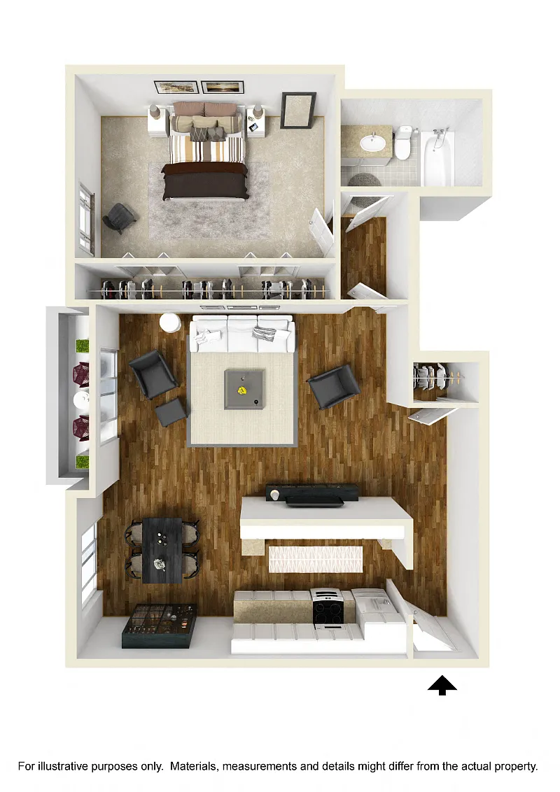 Floor plan 1A