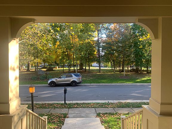 View of park across the street.