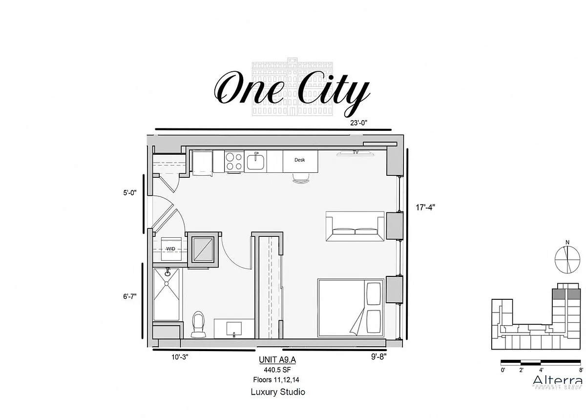 Floor plan Residence - A9.A