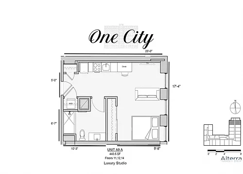 Floor plan Residence - A9.A