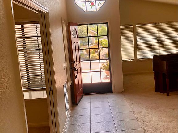 view to the front door and entryway