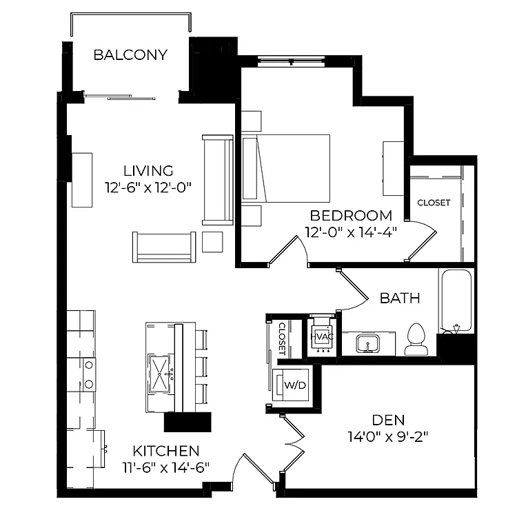 Floor plan 408