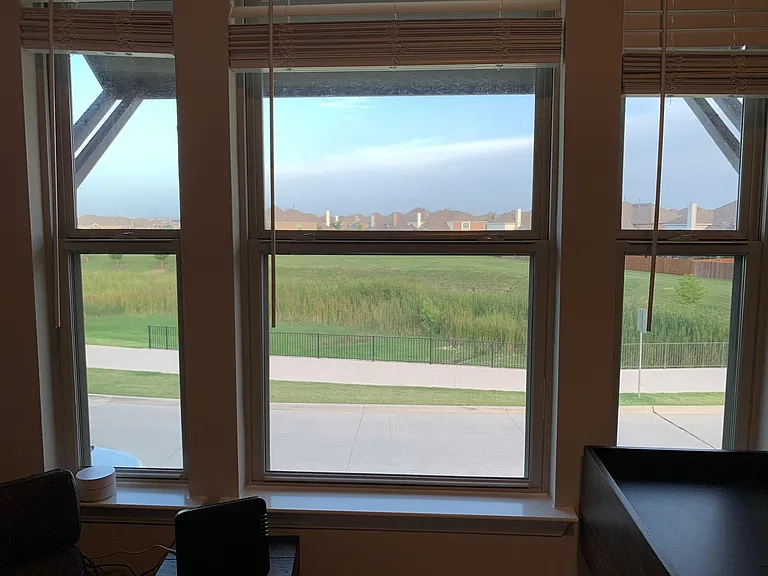 Bedroom window view