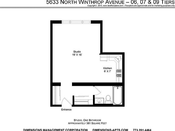 2nd image of 5633 N Winthrop Ave APT 509