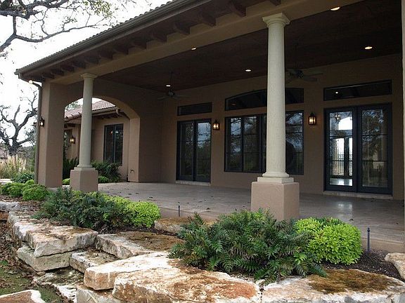 Outdoor living that faces north