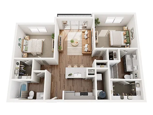 Floor plan B1