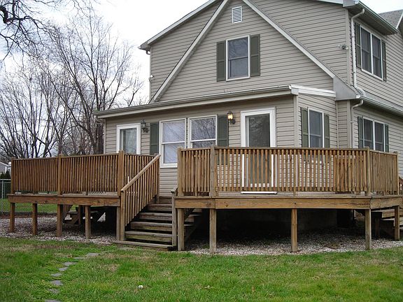 Rear Deck with Water View