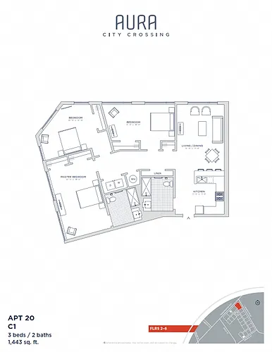Floor plan C1