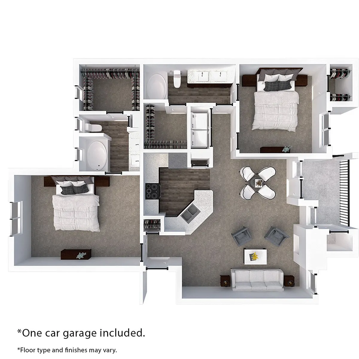 Floor plan B51G-R