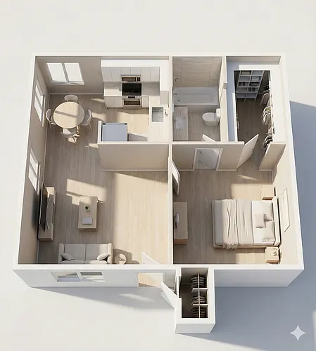 Floor plan Daisy