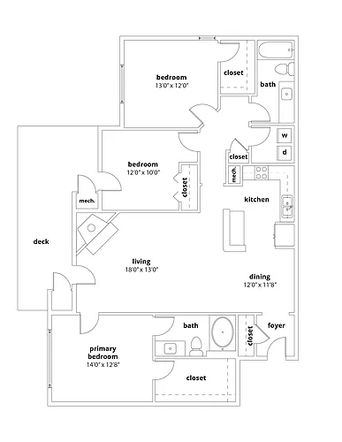 Floor plan C1