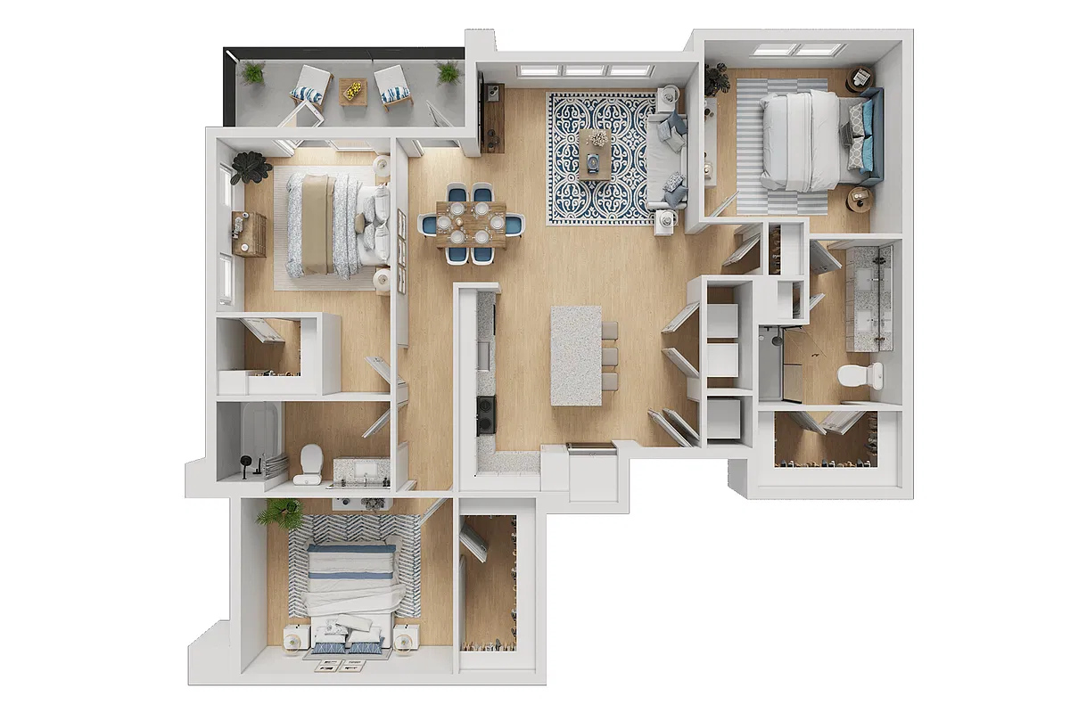 Floor plan C1