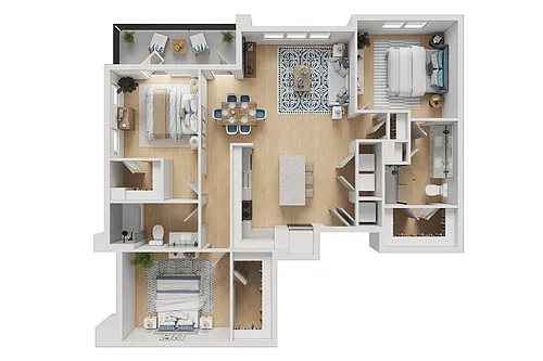 Floor plan C1