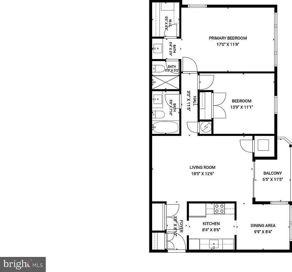 2 bed, 943 sqft, $1,900 — Photo 4