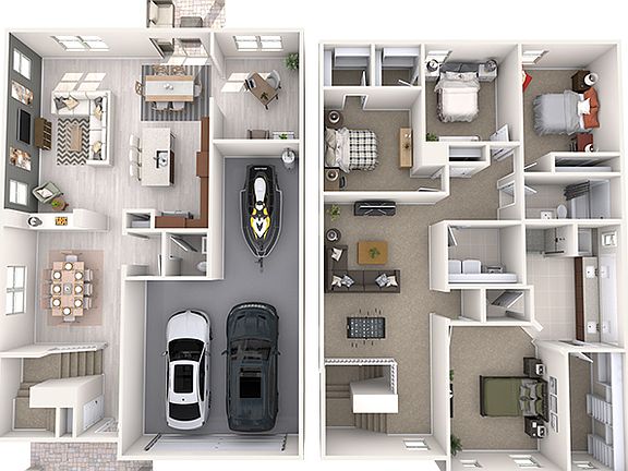 Hitchcock 3D Floor Plan